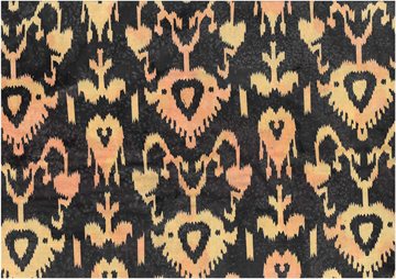 Batik Brown Hearts